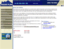 Tablet Screenshot of houseplandrafting.com